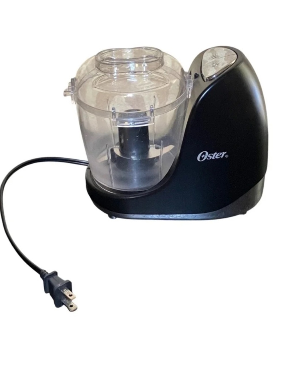 Oster 3 Cup Mini Food Chopper Black 2-Speed Small Food